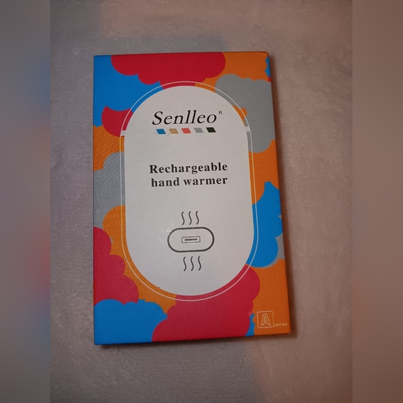 Senlleo Blue Rechargeable Hand Warmer New Without Tags - Picture 1 of 10